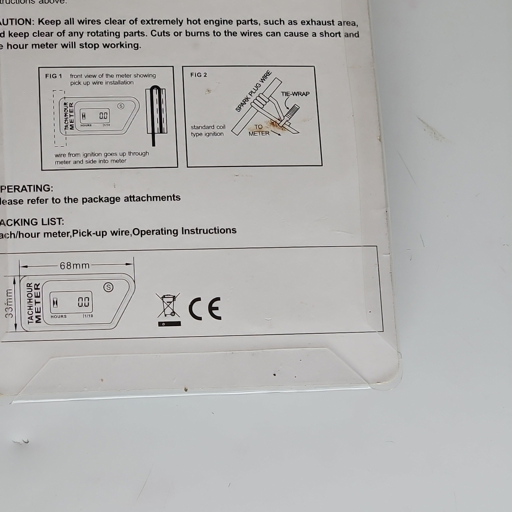 Digital Tach/Hour Meter - Picture 7 of 11